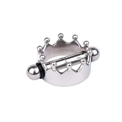 Torment Magnetic Stainless Steel Crown Nipple Clamps