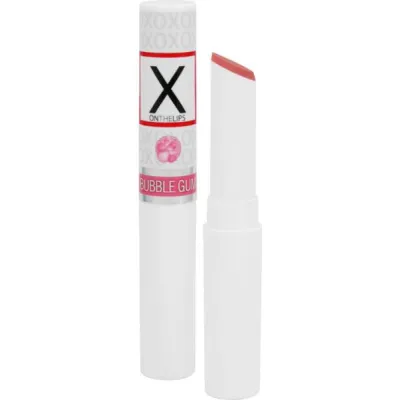 X On The Lips Buzzing Lip Balm With Pheromones Bubble Gum 75 Ounce