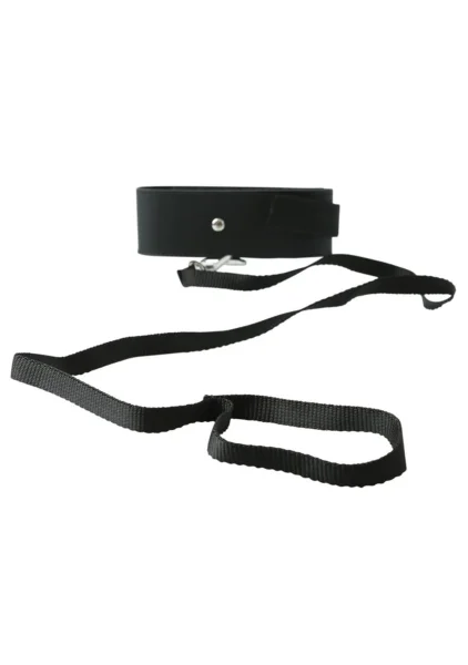 Black Leash and Collar