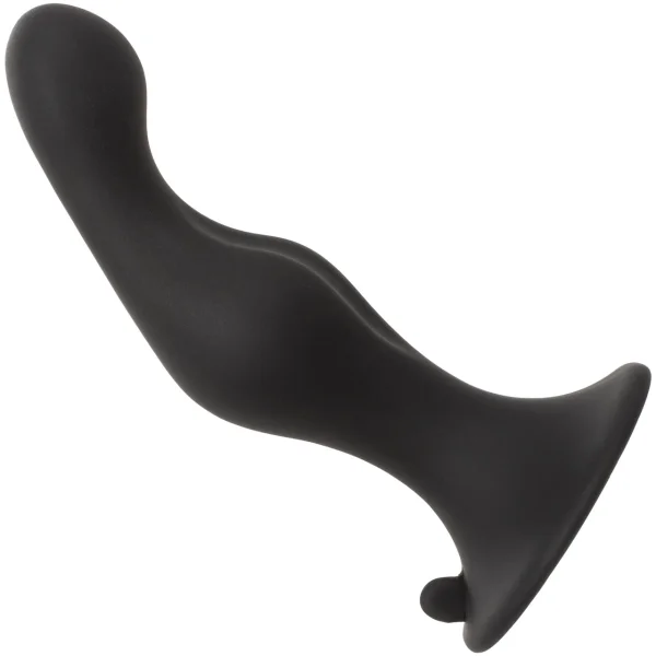 Silicone Anal Ripple 3 Piece Butt Plug Kit By CalExotics - Black