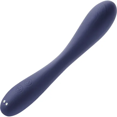 Obsessions Rhett Rechargeable Waterproof Silicone Warming G Spot Vibrator Navy