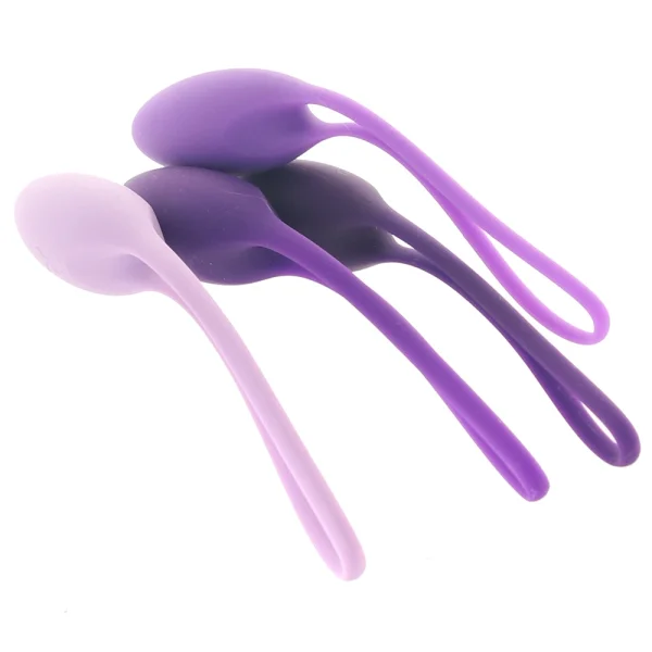Playboy Pleasure Put In Work Silicone Kegel Ball 4 Piece Set