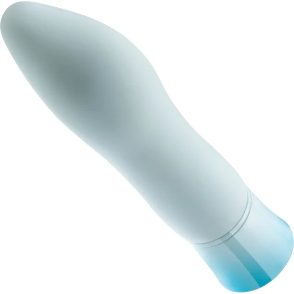 Oh My Gem Ardor Rechargeable Waterproof Silicone Warming Vibrator By Blush - Aquamarine