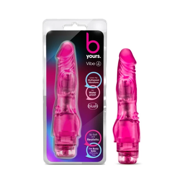 B Yours Vibe 4 Pink Realistic Vibrator