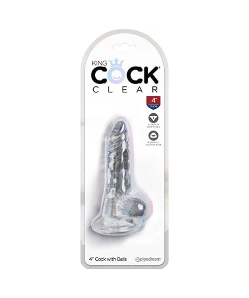 King Cock Clear with Balls
