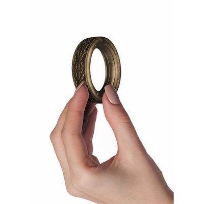 Cox s Cog Gold Silicone Cock Ring