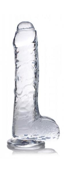 Jock C-Thru Transparent Dildo - 21 cm.