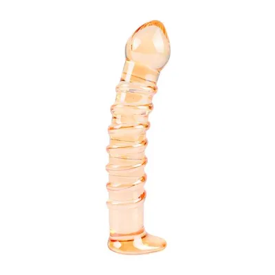 Lucent Amber Glass Massager