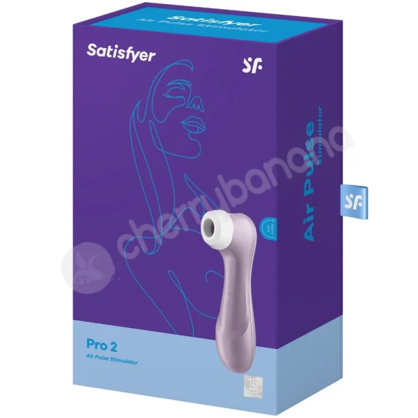 Satisfyer Pro 2 Purple Air Pulse Clitoral Stimulator