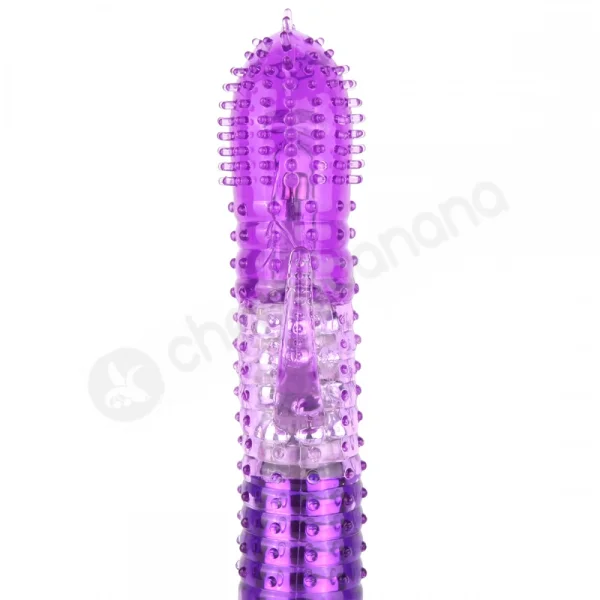 Cherry Banana Triple Lover 16 Function Purple Rabbit Vibrator