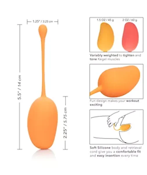 Calexotics Kegel Training Set - Orange — image 9 of 10