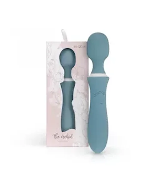 The Orchid Wand Vibrator - Aqua — image 8 of 12