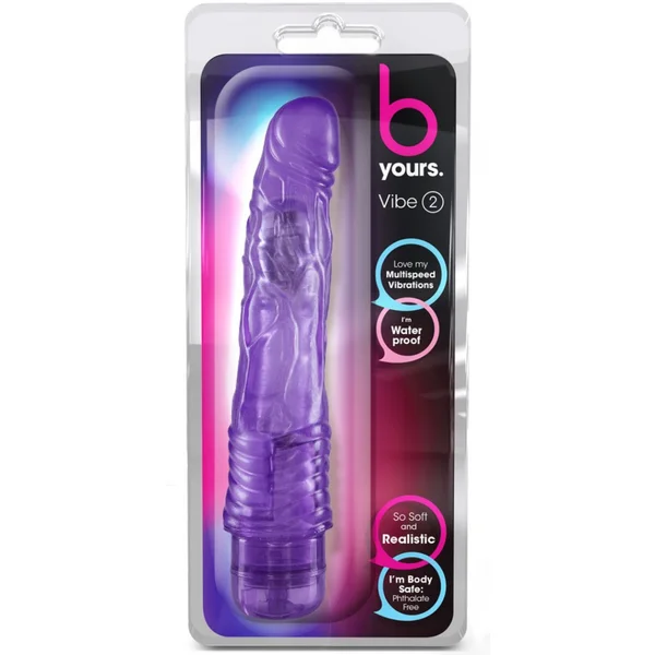 Blush B Yours Vibe 2 Vibrating 9 Inch Dildo — image 8 of 8