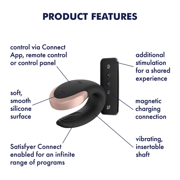 Satisfyer Double Love Luxury Couples Vibe — image 12 of 13