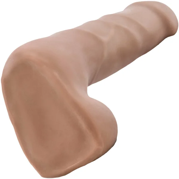 Au Naturel Sauve Sensa Feel Dual Density Dildo By Blush - Caramel