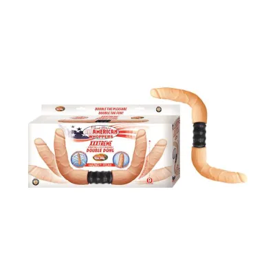 Nass Toys Vibrating Bendable Double Dildo 21 Inch Skin 21 Inch