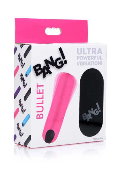 Bang! Vibrating Bullet With Remote Control