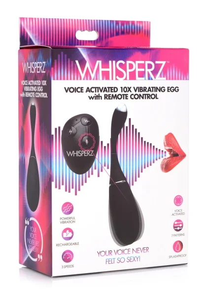 Voice Activated 10x Vibrating Egg With Remote Control