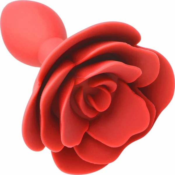 Master Series Booty Bloom Silicone Rose Butt Plug - Small — image 6 of 7