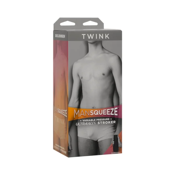 Man Squeeze Twink Ass Beige Masturbator