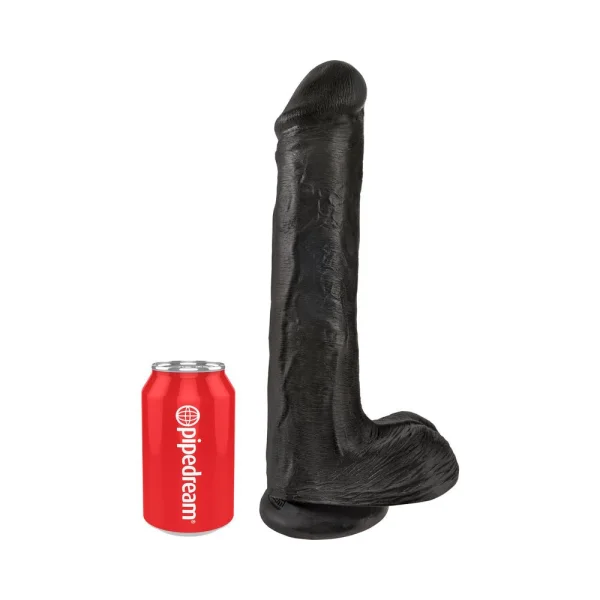 King Cock 13 Inch Suction Cup Dildo with Balls