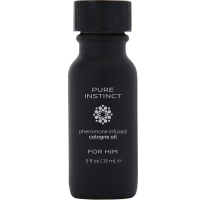 Pure Instinct Black Pheromone Cologne Oil 5oz