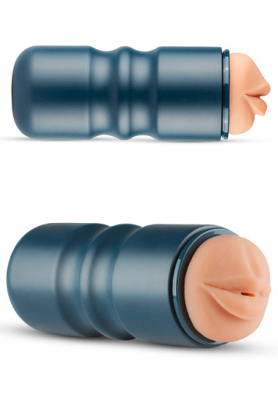 FPPR 6.7" Realistic Mouth Masturbator with Removable Sleeve