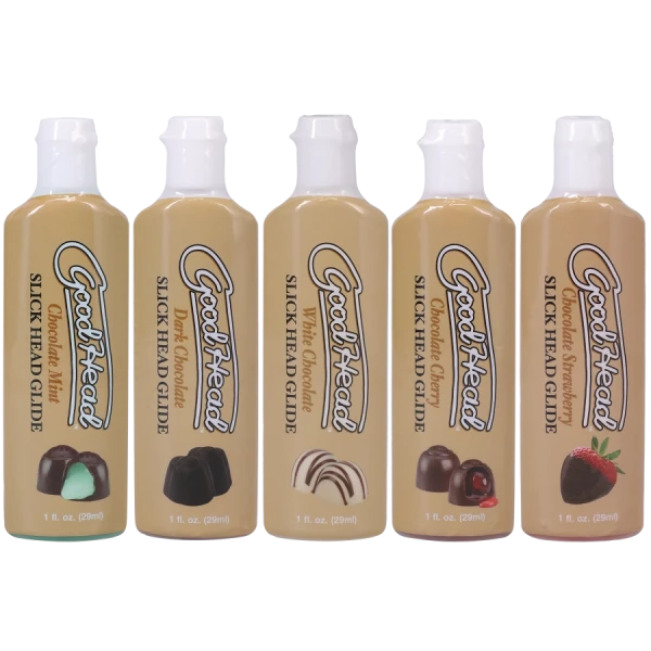 Doc Johnson Slick Head Glide Chocolates 5 Pack