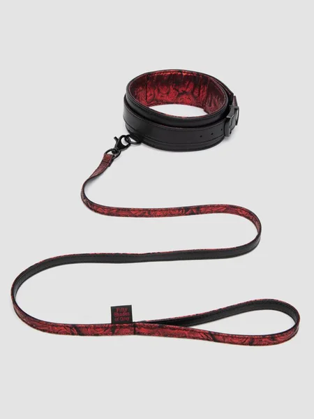 Fifty Shades of Grey Sweet Anticipation Faux Leather Collar and Lead — image 14 of 14