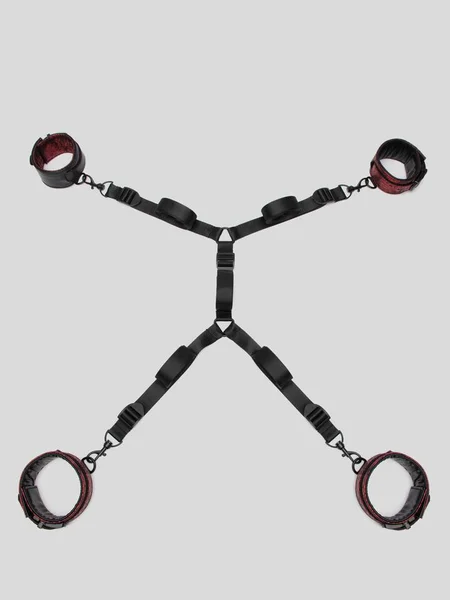 Fifty Shades of Grey Sweet Anticipation Faux Leather Under Mattress Restraint Se — image 7 of 7