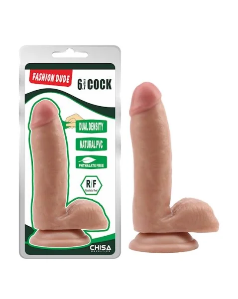 Suction Cup Dildo - 6.7 Inch - Flesh - 6.7 Inch — image 6 of 13