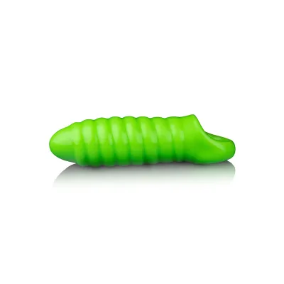 Ouch Glow in the Dark Thick Stretchy Penis Sleeve Swirl