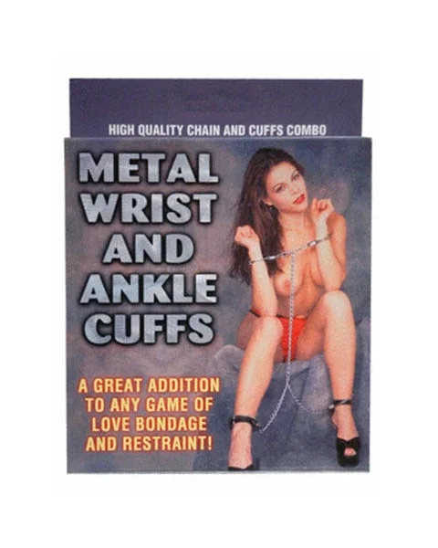 Metal Wrist and Ankle Cuffs