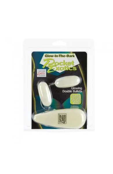 Glow in the dark double bullet