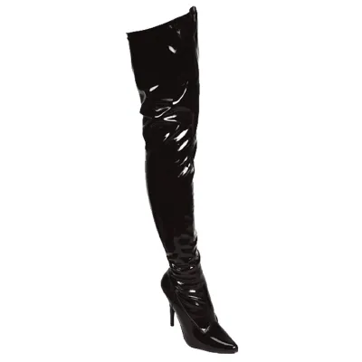 Lapdance Shoes 3 Pointed Toe Thigh High Boots