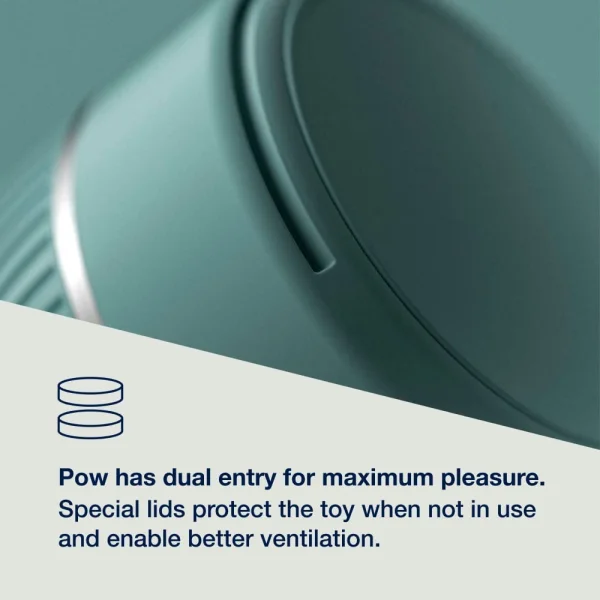 Arcwave POW Silicone Dual Entry Penis Stroker - Mint