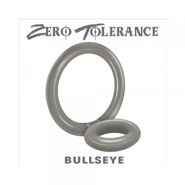 Bullseye Cock Ring Double Ring Smoke
