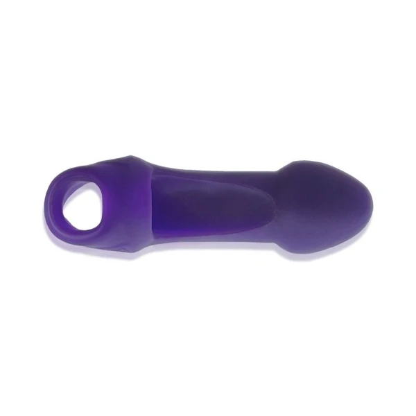 :  Hunkyjunk Double Thruster Double Penetrator Sling Plum Ice