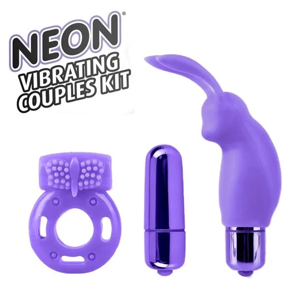 Neon Vibrating Couples Kit