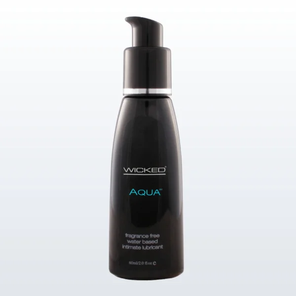 Wicked Aqua Fragrance Free Personal Lubricant 4 fl oz