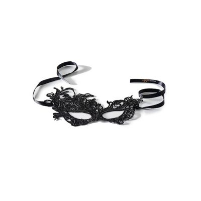 Dirty Little Secret Flirty Lace Mask Black