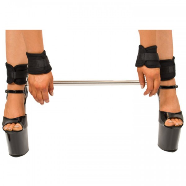 Bondara Spreader Bar With Soft Velcro Wrist and Ankle Cuffs