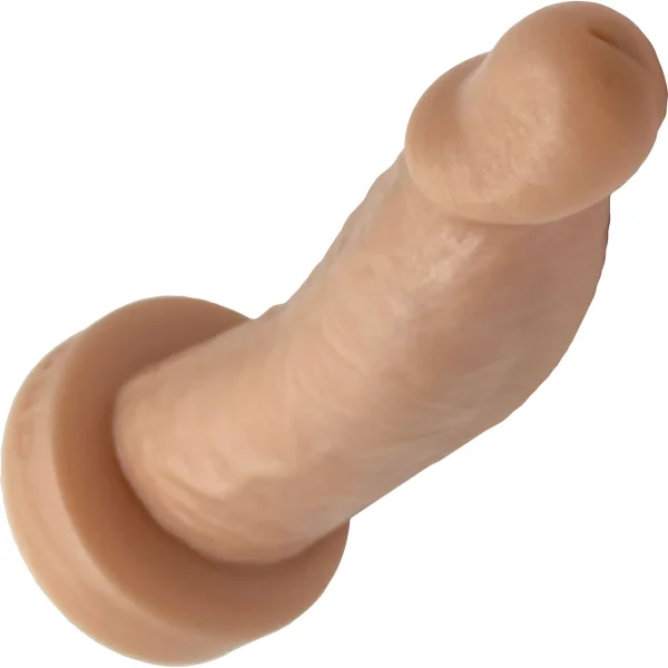 WEE Daddy Diedrich 6.25" Platinum Silicone Realistic Dildo By Dee's Big Daddies - Vanilla