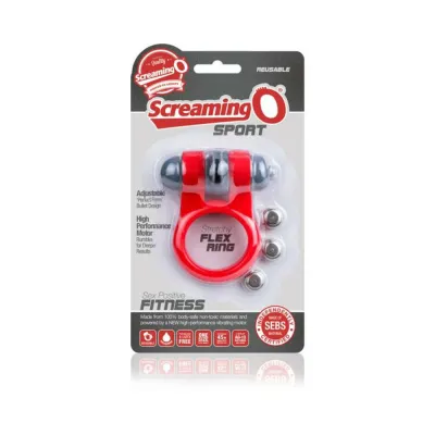 Screamingo Sport Vibrating Ring Assorted Colors 6 Piece