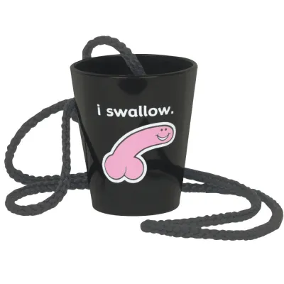 I Swallow Hanging Shot Glass