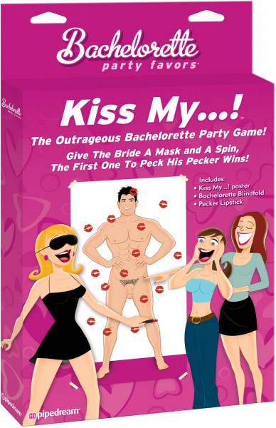 Bachelorette Party Favors - Kiss My ....!