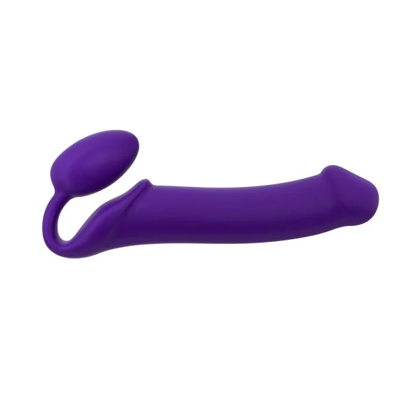 Strap On Me Silicone Bendable Strapless Strap On Small Purple 10 Inch