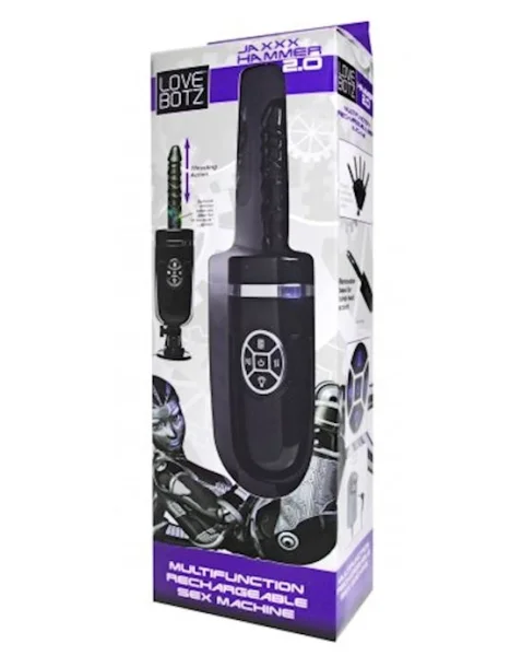Jaxxx Hammer 20 Multifunction Rechargeable Sex Machine