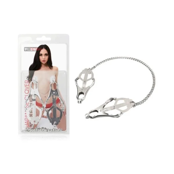 Lux Fetish - Japanese Clover Nipple Clamps