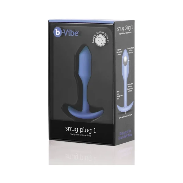 b-Vibe Snug Plug 1 Violet